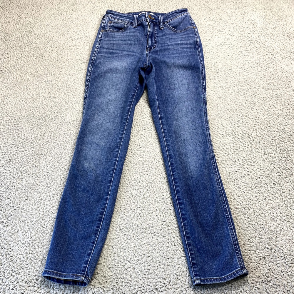 Madewell Jeans Womens 25 Curvy Roadtripper Skinny‎ Blue Stretch Denim